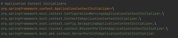 ApplicationContextInitializer